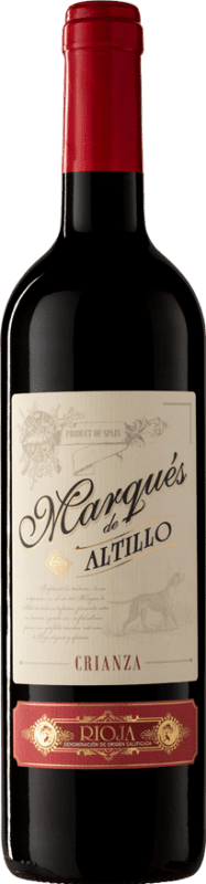 Free Shipping | Red wine Pagos del Rey Marqués de Altillo Aged Spain 75 cl