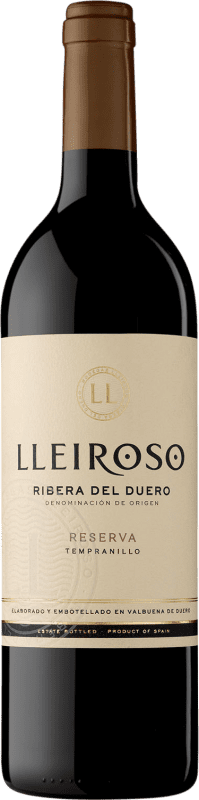 36,95 € Kostenloser Versand | Rotwein Palacio de Bornos Lleiroso Reserve — Gereift