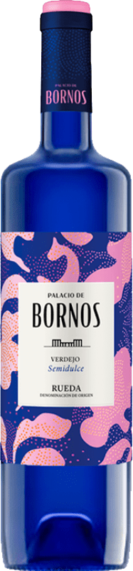 10,95 € Kostenloser Versand | Weißer Sekt Palacio de Bornos Semiseco — Halbtrocken