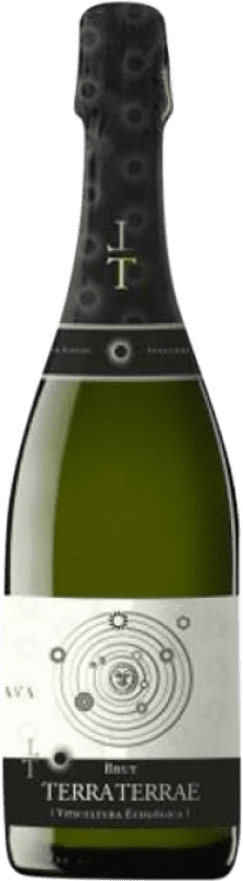 Envío gratis | Espumoso Blanco Covides Terra Terrae Brut D.O. Cava Cataluña España Eco — Ecológico 75 cl