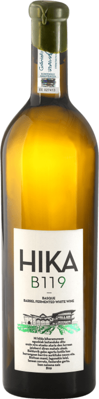 37,95 € | Белое вино Hika Txakolindegia Basque Ферментировано в бочке Испания 75 cl