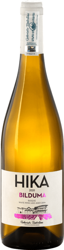 21,95 € | Белое вино Hika Txakolindegia Bilduma Basque Sobre Lías — На осадке Испания 75 cl