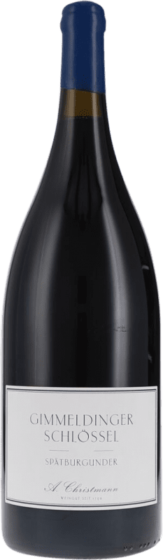 Envío gratis | Vino tinto A. Christmann Gimmeldinger Schlössel Seco V.D.P. Erste Lage Pfälz Alemania Pinot Negro Botella Magnum 1,5 L