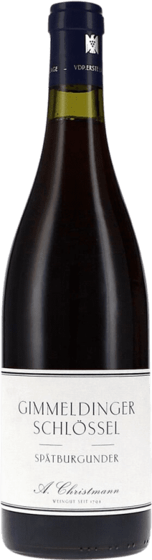 Envío gratis | Vino tinto A. Christmann Gimmeldinger Schlössel Seco V.D.P. Erste Lage Pfälz Alemania Pinot Negro 75 cl