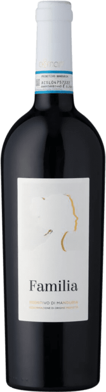 Spedizione Gratuita | Vino rosso a6mani Familiae D.O.C. Primitivo di Manduria Puglia Italia Primitivo 75 cl