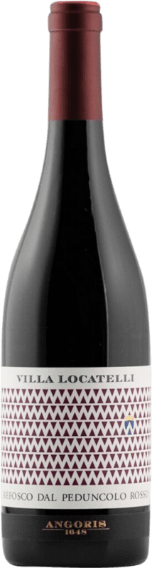 Free Shipping | Red wine Angoris Villa Locatelli D.O.C. Friuli Isonzo Friuli-Venezia Giulia Italy Refosco 75 cl