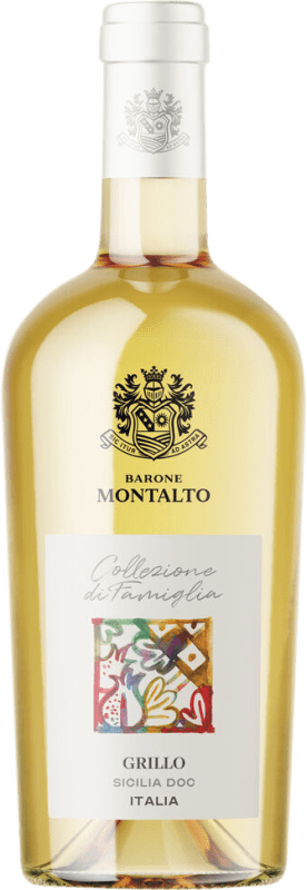 免费送货 | 白酒 Barone Montalto 干 D.O.C. Sicilia 西西里岛 意大利 Grillo 75 cl