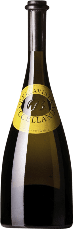 Free Shipping | White wine Bellavista Uccellanda Bianco D.O.C. Curtefranca Lombardia Italy Chardonnay 75 cl