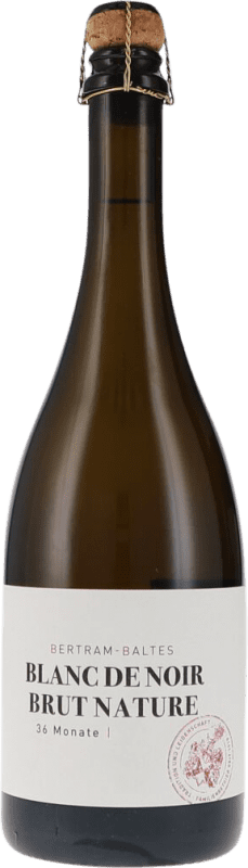 Бесплатная доставка | Белое игристое вино Bertram Baltes Brut Nature — Брют Натюр Blanc de Noirs Q.b.A. Ahr Ahr Германия Pinot Noir — Пино Нуар 75 cl