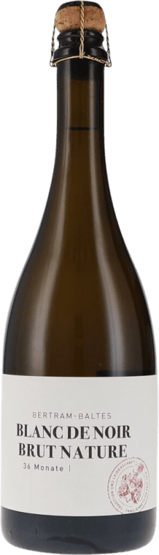 Envio grátis | Espumante branco Bertram Baltes Blanc de Noir Brut Nature Ahr Alemanha Pinot Preto 75 cl