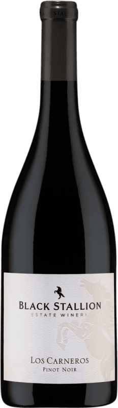 Envio grátis | Vinho tinto Black Stallion Los Carneros I.G. California California Estados Unidos Pinot Preto 75 cl