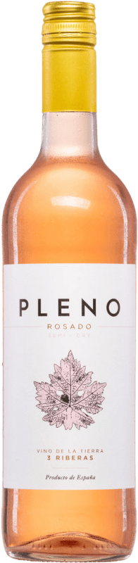 Spedizione Gratuita | Vino rosato Agronavarra Pleno Rosado Semisecco Semidolce I.G.P. Vino de la Tierra 3 Riberas Spagna Tempranillo, Grenache Tintorera 75 cl