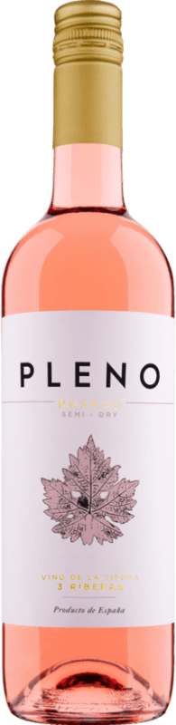 7,95 € | ロゼワイン Agronavarra Pleno Rosado セミドライ セミスイート I.G.P. Vino de la Tierra 3 Riberas スペイン Tempranillo, Grenache Tintorera 75 cl