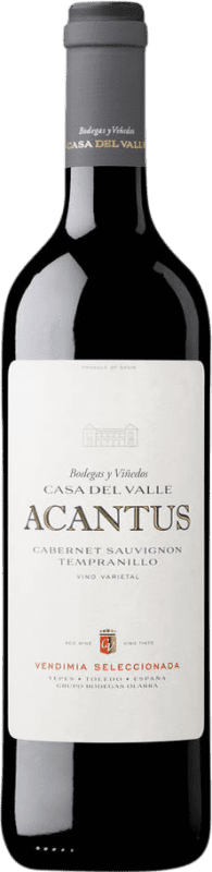 10,95 € Free Shipping | Red wine Olarra Acantus Cabernet Sauvignon Tempranillo Oak