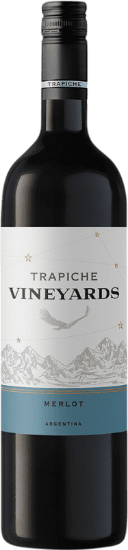 Envío gratis | Vino tinto Trapiche Seco I.G. Mendoza Mendoza Argentina Merlot 75 cl