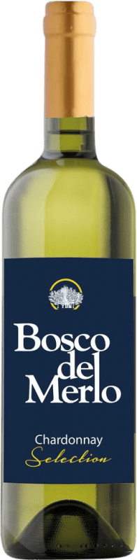 Бесплатная доставка | Белое вино Bosco del Merlo Selection I.G.T. Veneto Венето Италия Chardonnay 75 cl