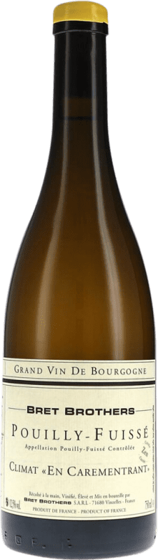Envoi gratuit | Vin blanc Bret Brothers Climat en Carementrant Zen Sec A.O.C. Pouilly-Fuissé Bourgogne France Chardonnay 75 cl