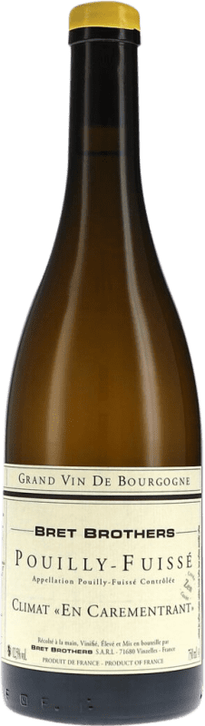 Spedizione Gratuita | Vino bianco Bret Brothers Climat en Carementrant Zen Secco A.O.C. Pouilly-Fuissé Borgogna Francia Chardonnay 75 cl