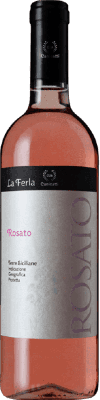 Envoi gratuit | Vin rose Canicatti La Ferla Rosato D.O.C. Sicilia Sicile Italie 75 cl