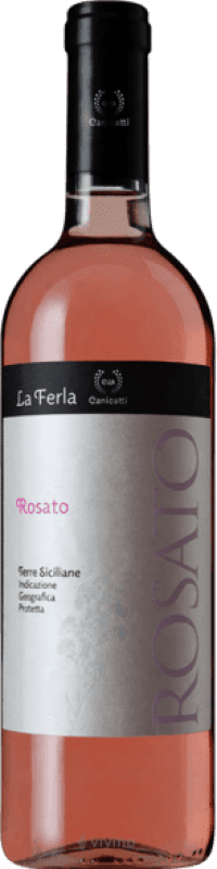 Envio grátis | Vinho rosé Canicatti La Ferla Rosato D.O.C. Sicilia Sicília Itália 75 cl