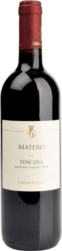 13,95 € Бесплатная доставка | Красное вино Cantina Gentili Matero Rosso I.G.T. Toscana