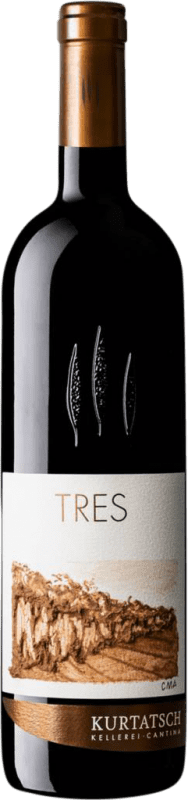 262,95 € 送料無料 | 赤ワイン Kurtatsch Tres Merlot Cabernet Franc ドライ 予約 D.O.C. Alto Adige