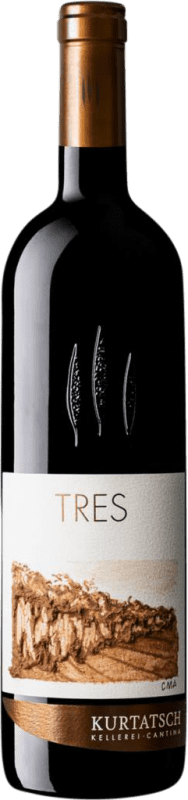 267,95 € Free Shipping | Red Wine Kurtatsch Tres Merlot Cabernet Franc Seco — Dry Reserve — Aged D.O.C. Alto Adige