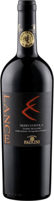 送料無料 | 赤ワイン Paolini Lance ドライ I.G.T. Terre Siciliane シチリア島 イタリア Nero d'Avola 75 cl