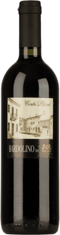 Envio grátis | Vinho tinto Bennati Corte Pitora Seco D.O.C. Bardolino Vêneto Itália Merlot, Corvina, Rondinella, Molinara 75 cl