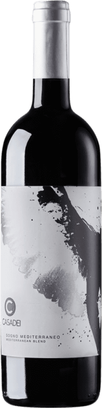 15,95 € Envío gratis | Vino Tinto Casadei Sogno Syrah Grenache Mourvedre Mediterranean — Mediterránea I.G.T. Toscana
