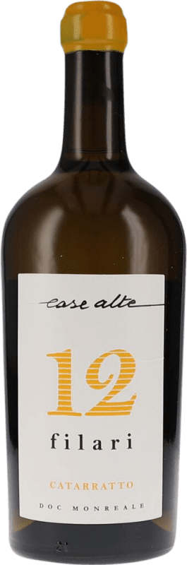 送料無料 | 白ワイン Case Alte 12 Filari Seco — 辛口 D.O.C. Sicilia シチリア島 イタリア Catarratto — カタラット 75 cl