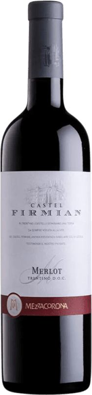 Free Shipping | Red wine Castel Firmian Dry D.O.C. Trentino Trentino Italy Merlot 75 cl