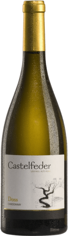 Бесплатная доставка | Белое вино Castelfeder Doss сухой D.O.C. Trentino Трентино Италия Chardonnay 75 cl