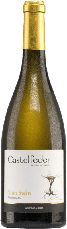 Envoi gratuit | Vin blanc Castelfeder Vom Stein Sec D.O.C. Trentino Trentin Italie Pinot Blanc 75 cl