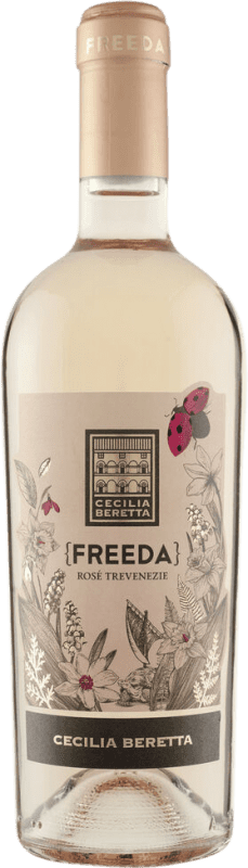 Free Shipping | Rosé wine Cecilia Beretta Freeda Rosé Dry I.G.T. Trevenezie Italy Corvina, Carmenère, Sauvignon 75 cl