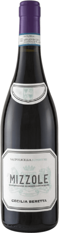 Spedizione Gratuita | Vino rosso Cecilia Beretta Mizzole Superiore Secco D.O.C. Valpolicella Veneto Italia Corvina, Rondinella, Corvinone, Oseleta 75 cl