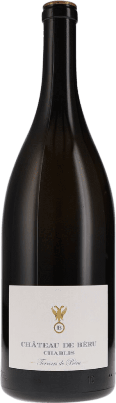 Envío gratis | Vino blanco Château de Béru Terroirs Seco A.O.C. Chablis Borgoña Francia Chardonnay Botella Magnum 1,5 L