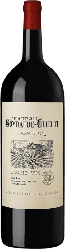 214,95 € Envoi gratuit | Vin rouge Château Gombaude Guillot A.O.C. Pomerol Bouteille Magnum 1,5 L
