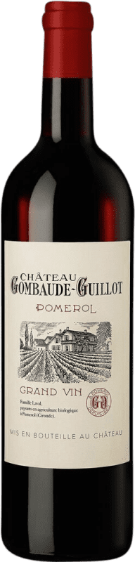 84,95 € | Красное вино Château Gombaude Guillot A.O.C. Bordeaux Бордо Франция 75 cl