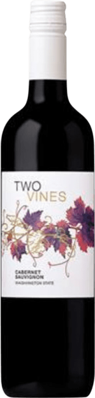 Envoi gratuit | Vin rouge Columbia Crest Two Vines Washington États Unis Cabernet Sauvignon 75 cl