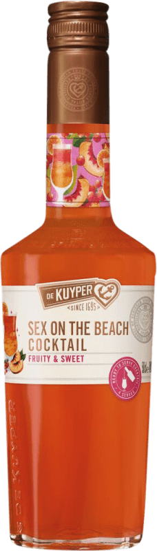 19,95 € Free Shipping | Schnapps De Kuyper Cocktail Medium Bottle 50 cl Fruity, Sweet, Sex On The Beach
