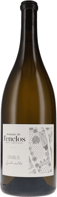 106,95 € 送料無料 | 白ワイン Domaine de L'Enclos Gabrielle ドライ A.O.C. Chablis マグナムボトル 1,5 L