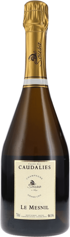 Envio grátis | Espumante branco De Sousa Cuvée des Caudalies Le Mesnil Grand Cru Extra Brut A.O.C. Champagne Champagne França Chardonnay 75 cl