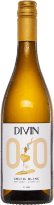 Divin NoLow 0,0 Chenin White Полусухое Полусладкое Val de Loire 75 cl Без алкоголя