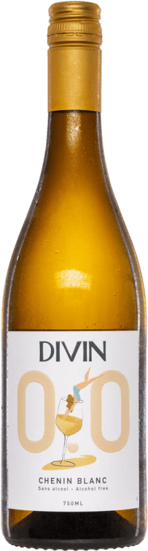 12,95 € | Белое вино Divin NoLow 0,0 Полусухое Полусладкое I.G.P. Val de Loire Луара Франция Chenin White 75 cl Без алкоголя