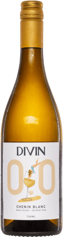 12,95 € | Vino Blanco Divin NoLow Semiseco I.G.P. Val de Loire Loire Francia Chenin 75 cl 0.0 Cero Cero Sin Alcohol