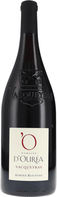 Kostenloser Versand | Rotwein d'Ouréa Rouge Trocken A.O.C. Vacqueyras Rhône Frankreich Grenache, Carignan, Cinsault Magnum-Flasche 1,5 L