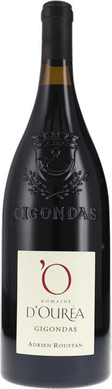 99,95 € Spedizione Gratuita | Vino rosso d'Ouréa Secco A.O.C. Gigondas Bottiglia Magnum 1,5 L