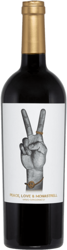 10,95 € | Красное вино Ego Peace Love Orgánico сухой D.O. Jumilla Испания Monastrell 75 cl