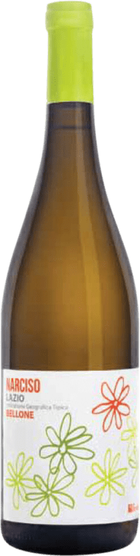 Envio grátis | Vinho branco Federici Narciso Bellone Seco I.G.T. Lazio Lácio Itália 75 cl